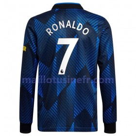 Maillot de Foot Manchester United Cristiano Ronaldo 7 Troisième 2021-22 Manches Longues